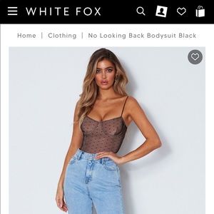 No looking back bodysuit